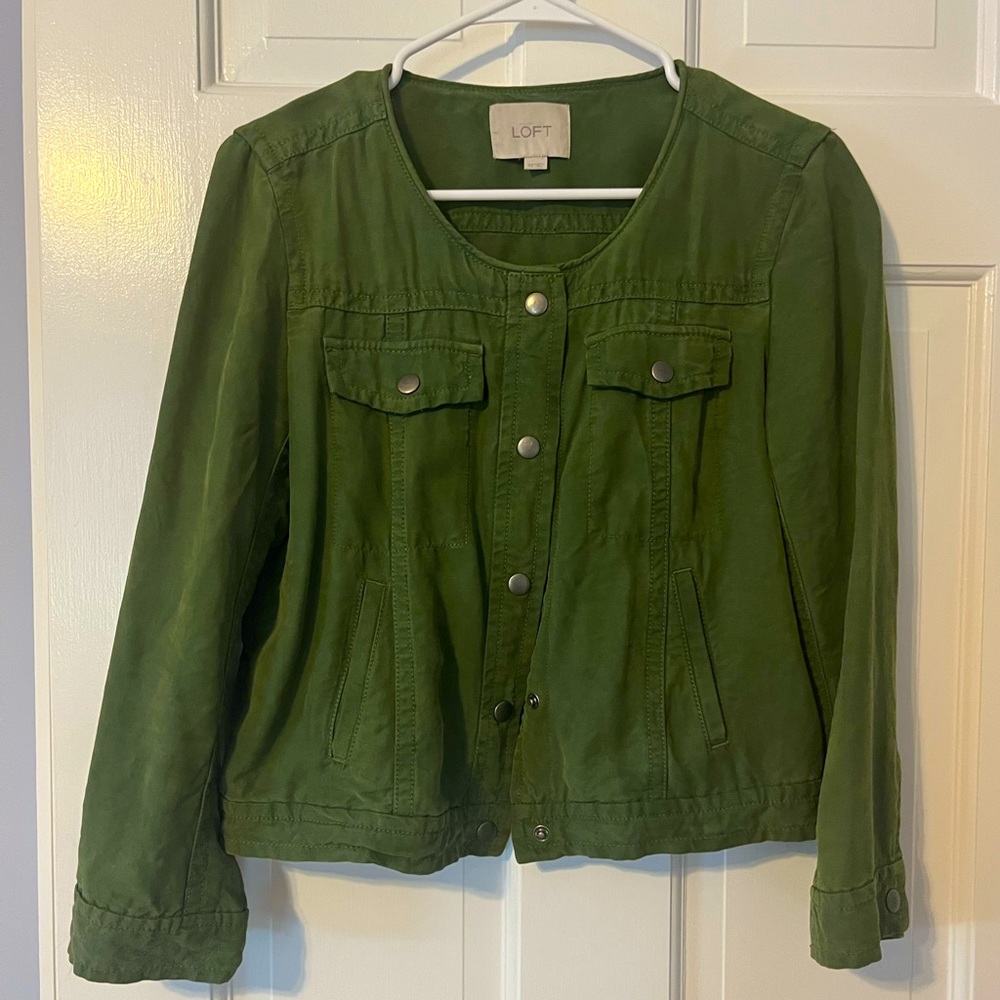 The Loft Green Spring Jacket